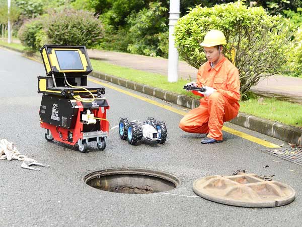 蚌山管道机器人检测