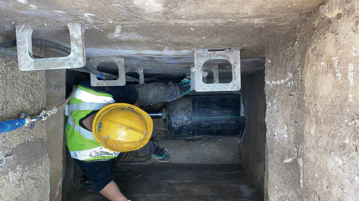 蚌山HDPE短管内衬法